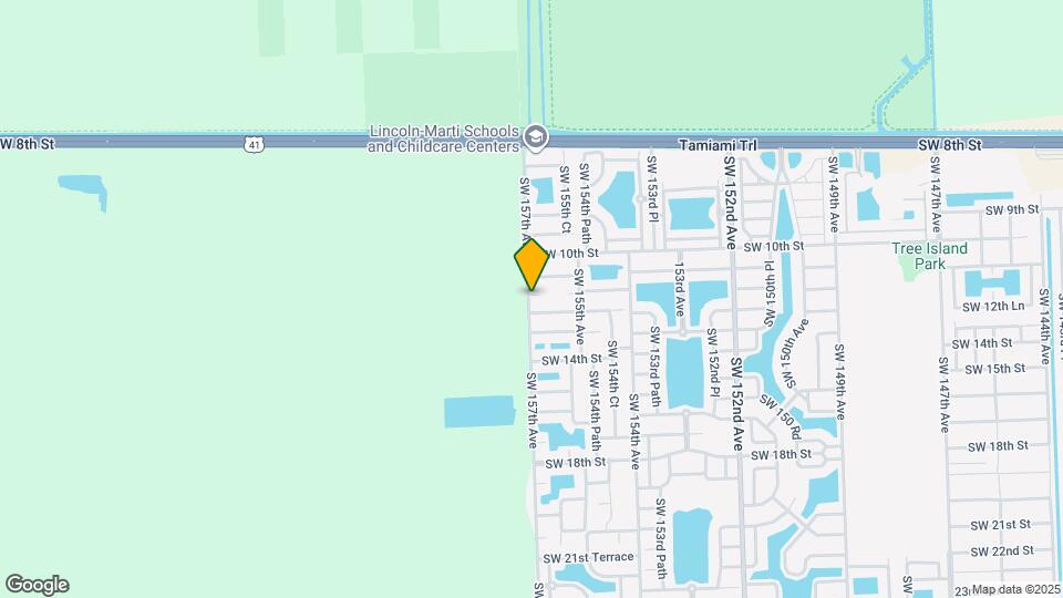 15670 SW 11th Terrace Map and Location Details