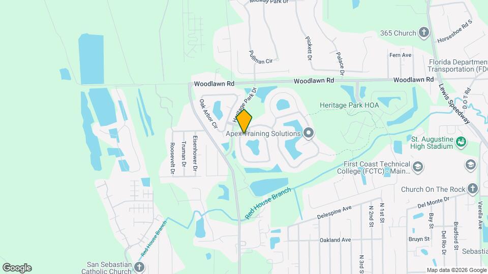 221 Wooded Crossing Cir Map and Location Details