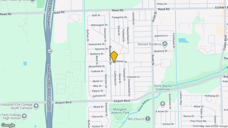 10010 Cathedral Dr Map and Location Details