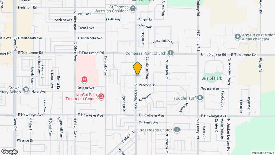 2090 N Berkeley Ave Map and Location Details