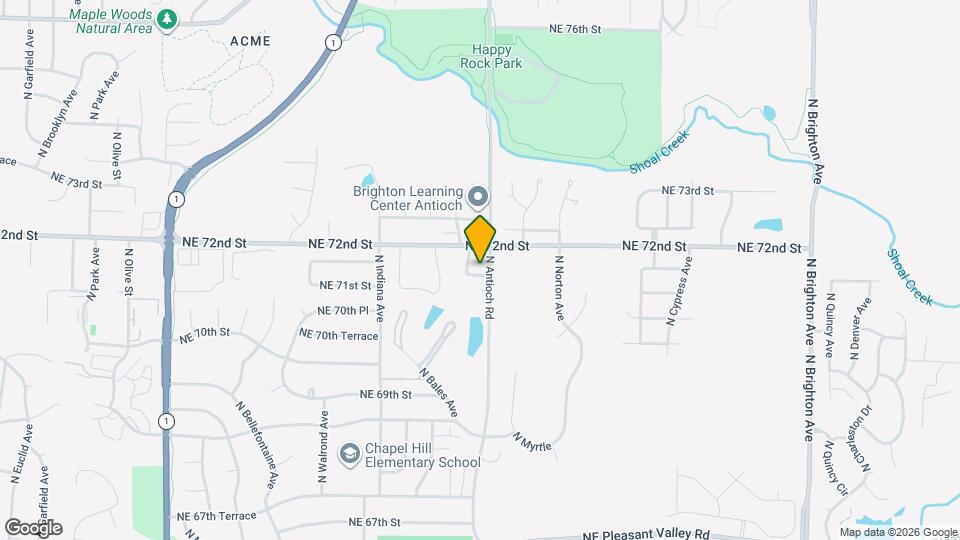 7105 NE Kingston Ct Map and Location Details