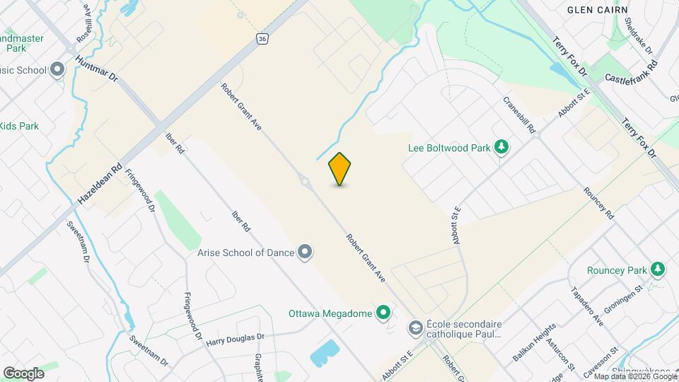 Abbott's Run Map and Location Details