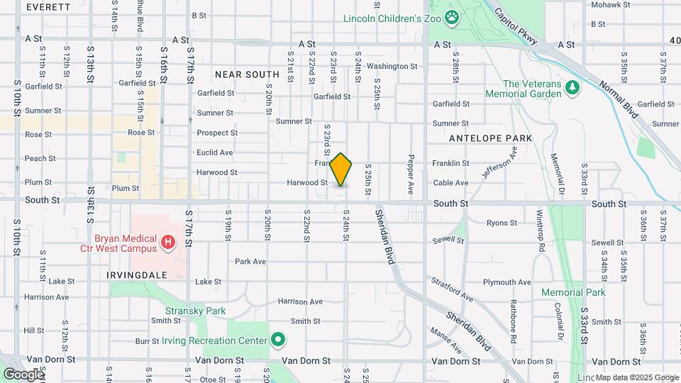 2023 S 24th St Map and Location Details