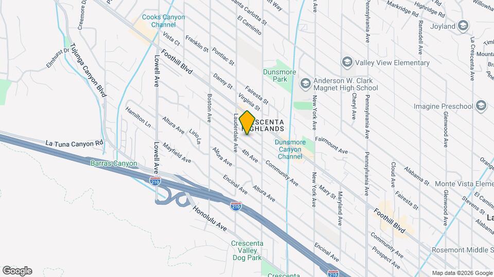 3630 2nd Ave Map and Location Details