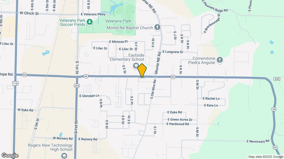 705 E Eastview Dr Map and Location Details