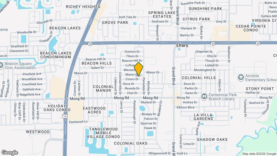 5145 Cicero Dr Map and Location Details