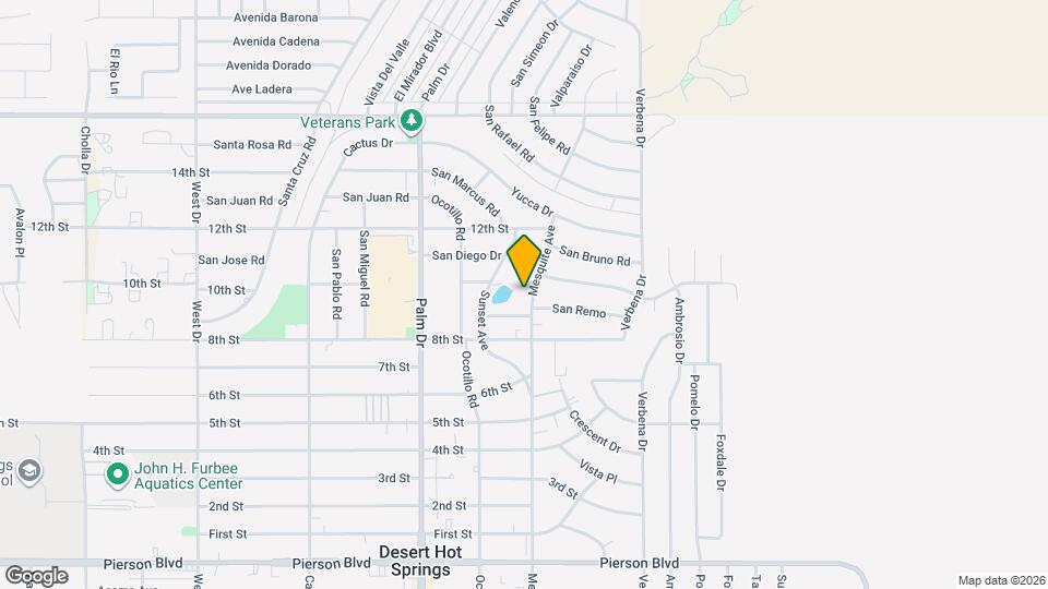 11075 Mesquite Ave Map and Location Details
