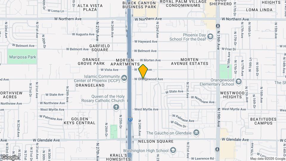 Orangewood Terrace Apartments Mapa y Detalles de la Ubicación