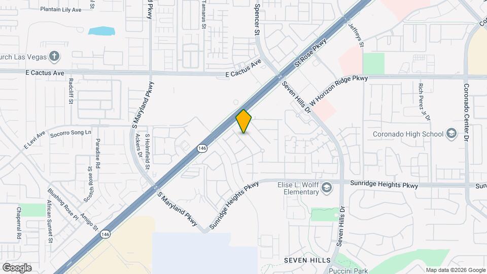 900 Lotus Falls St Map and Location Details