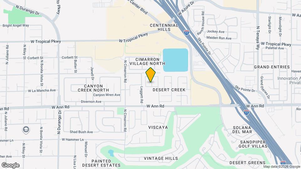 5705 Cliff Point Map and Location Details