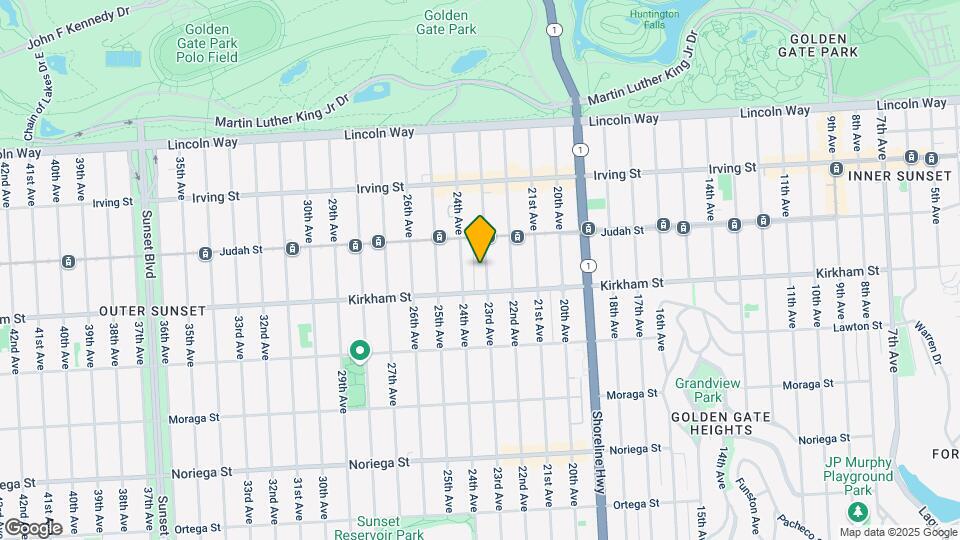 1457 23rd Ave Map and Location Details