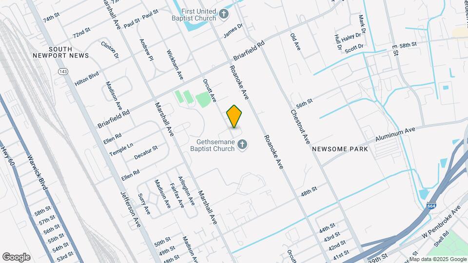 5602 Orcutt Ave Mapa y Detalles de la Ubicación