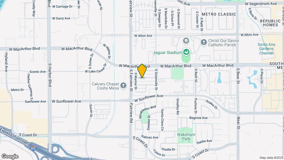 2714 W Orion Ave Mapa y Detalles de la Ubicación