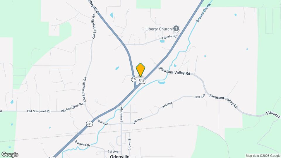 14937 Hwy 411 Map and Location Details