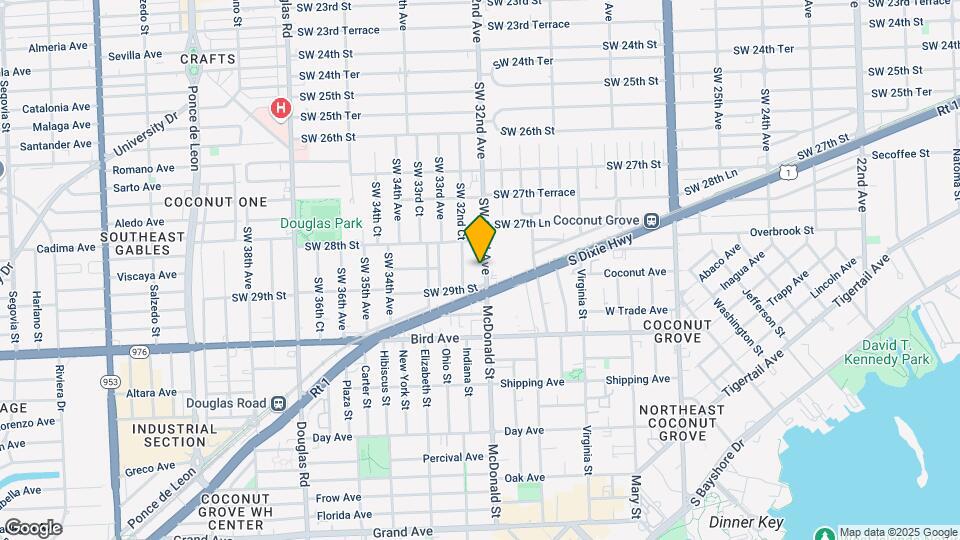 2860 SW 32nd Ave Mapa y Detalles de la Ubicación