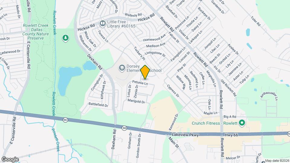 2321 Petunia Ln Map and Location Details