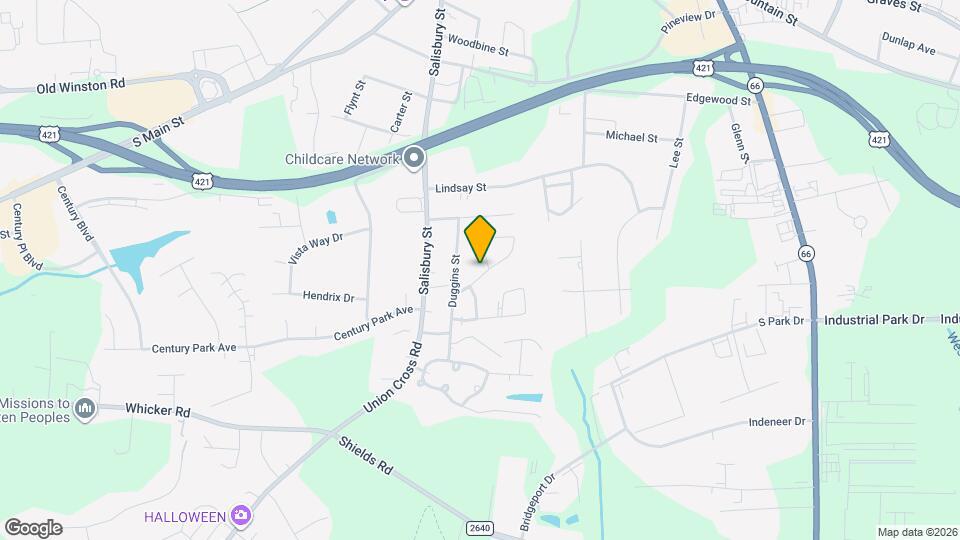 1233 Claxton Ridge Dr Map and Location Details