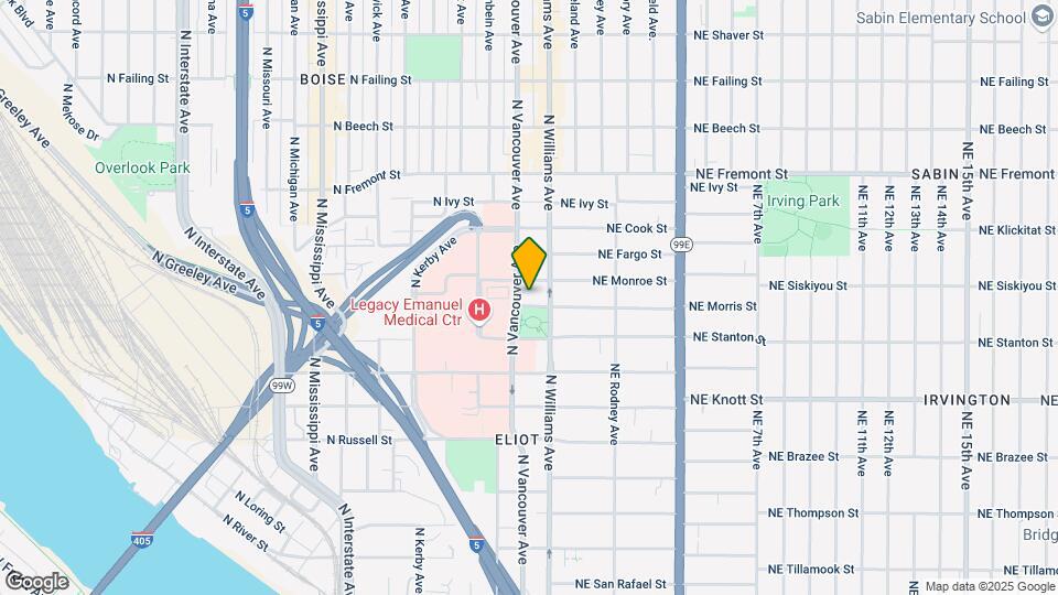 Dawson Park Apartment Map and Location Details