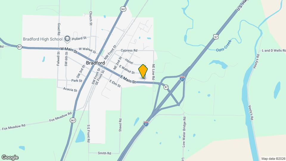 101 Audrey St Map and Location Details