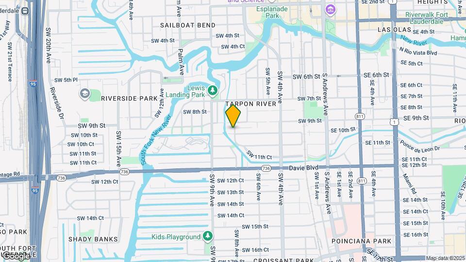 801 SW 10th St Map and Location Details