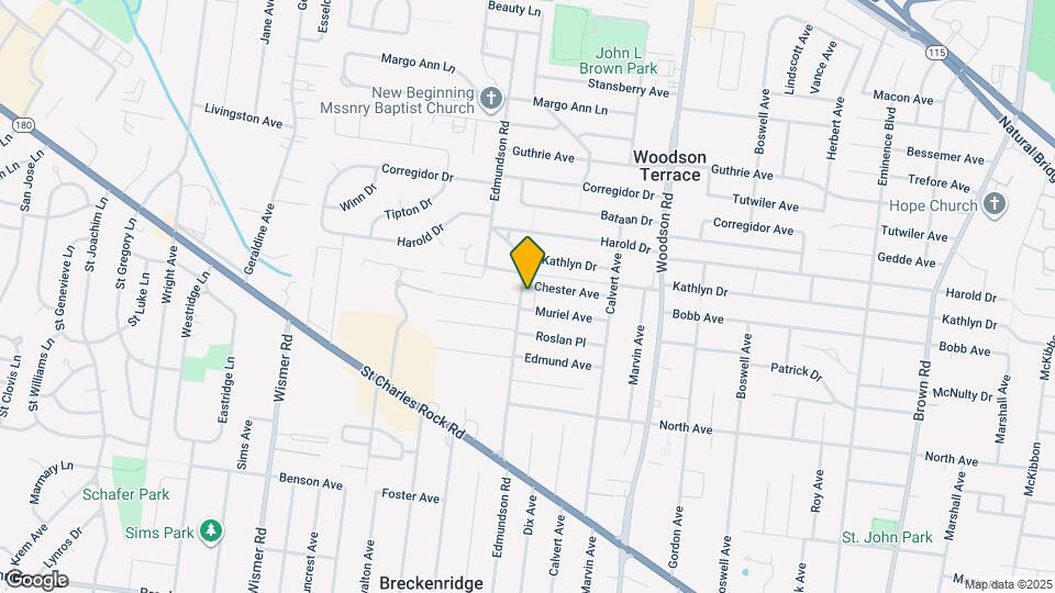 3718 Edmundson Rd Map and Location Details