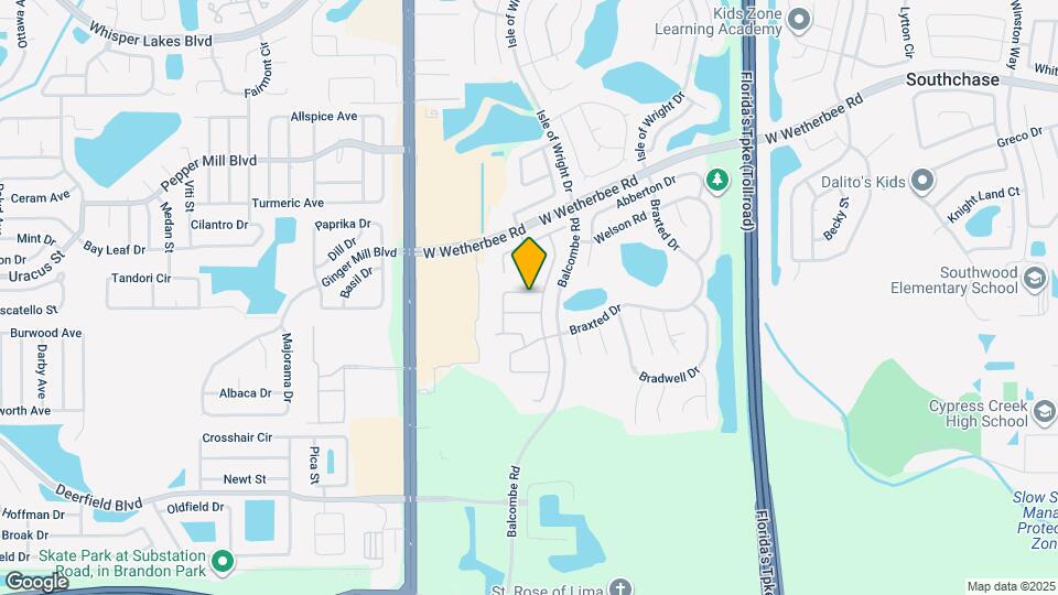1714 Snaresbrook Way Map and Location Details