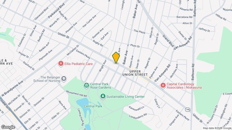 1594 Union St Map and Location Details