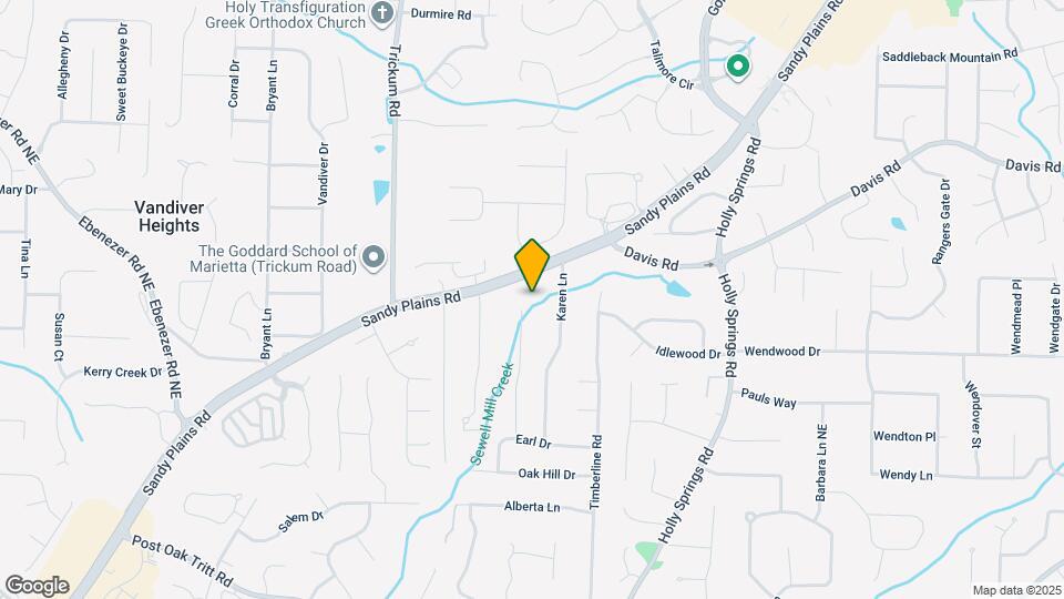 3086 Cynthia Ct Map and Location Details