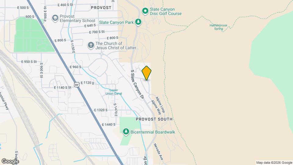 1132 Canyon Meadow Dr Map and Location Details
