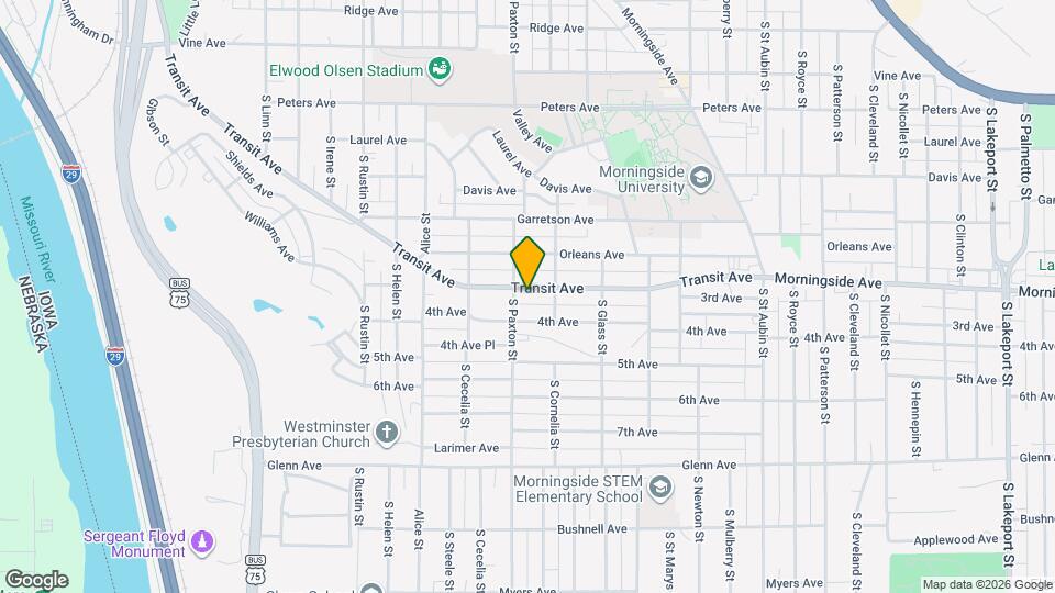 3312 Transit Ave Map and Location Details