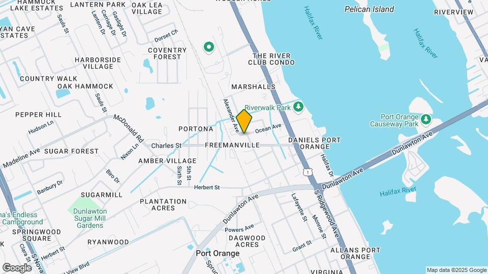 Port Orange 7-Plex Map and Location Details