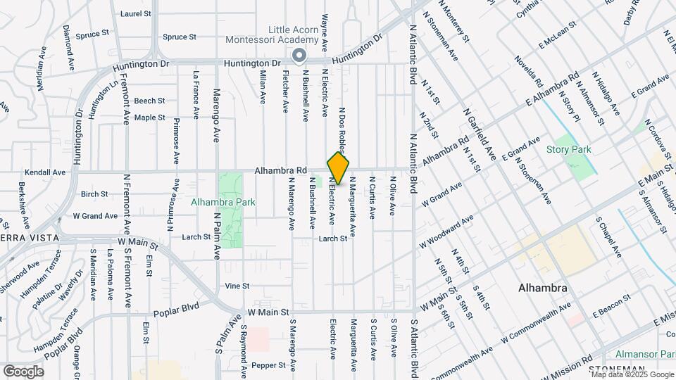 502 N Electric Ave Mapa y Detalles de la Ubicación