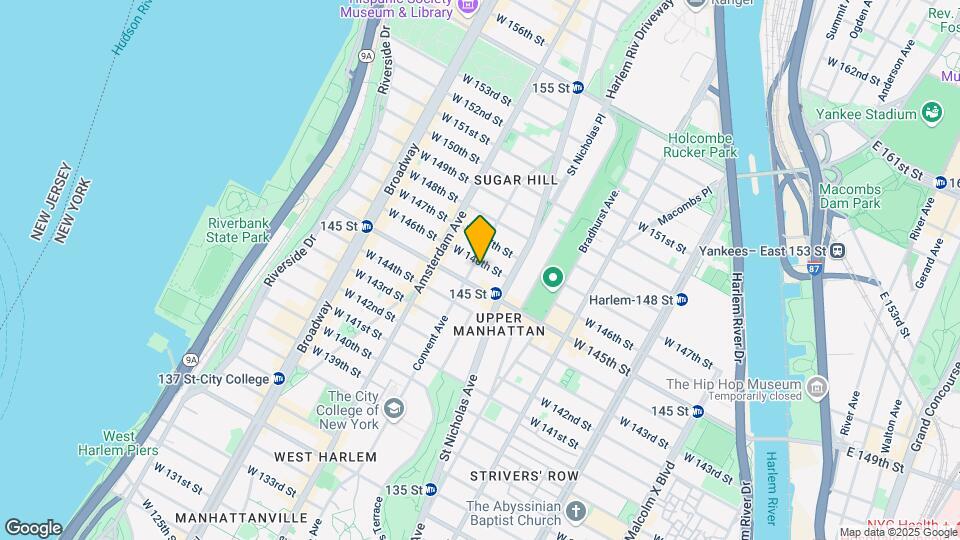 420-424 W 146th St Map and Location Details