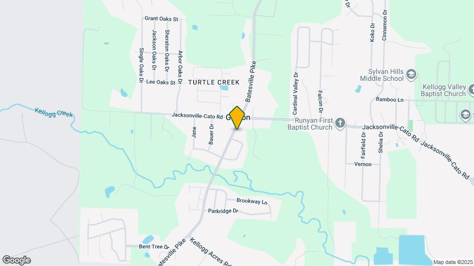 17814 Batesville Pike Map and Location Details