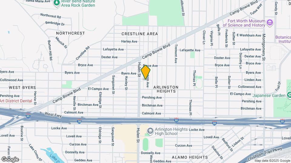 2300 Western Ave Map and Location Details