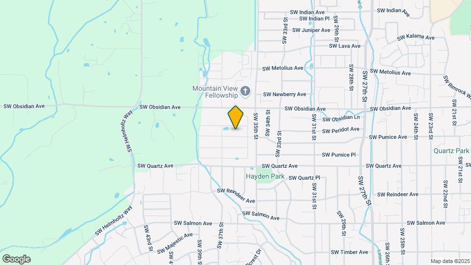 3593 SW Pumice Ave Map and Location Details