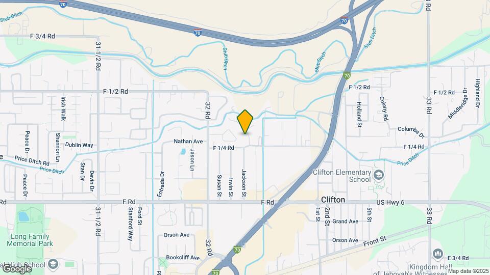 631 Highline Dr, Unit 631 1/2 Map and Location Details