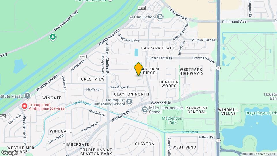 15010 Leila Oaks Ln Map and Location Details