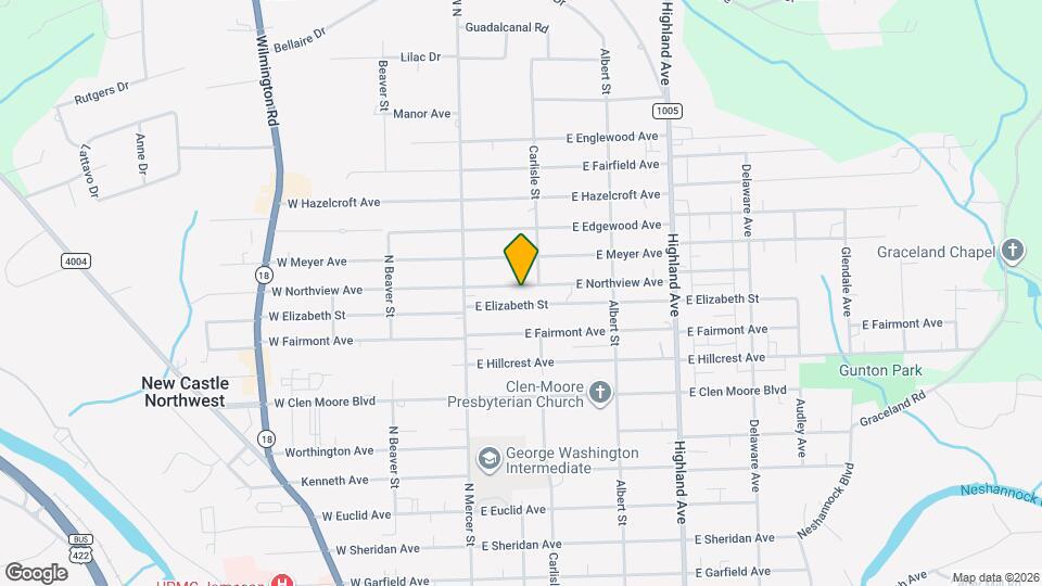 130 E Northview Ave Map and Location Details