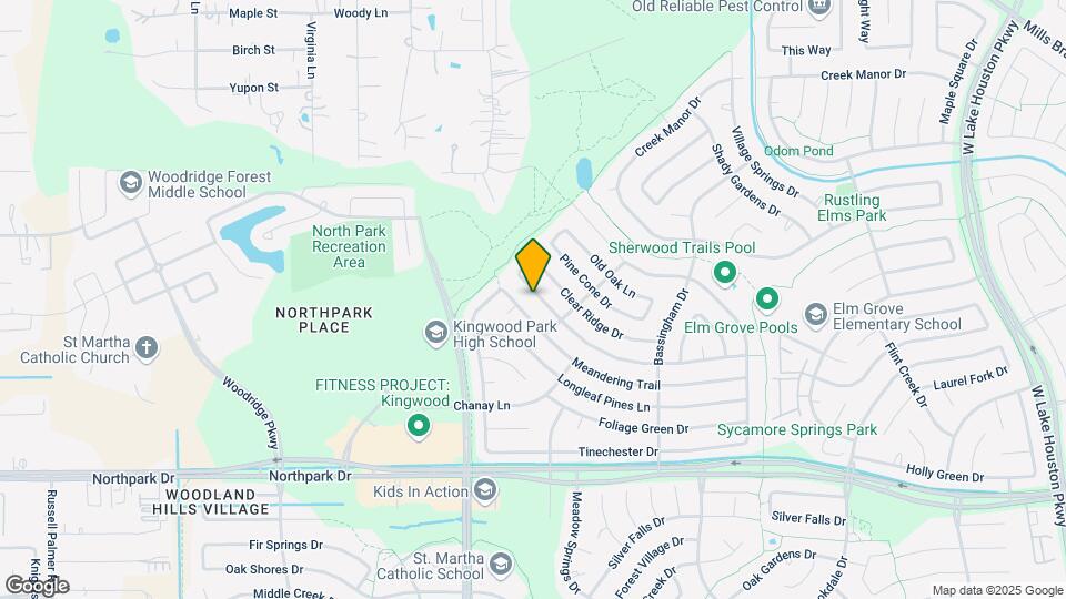 2306 Sherwood Hollow Ln Map and Location Details