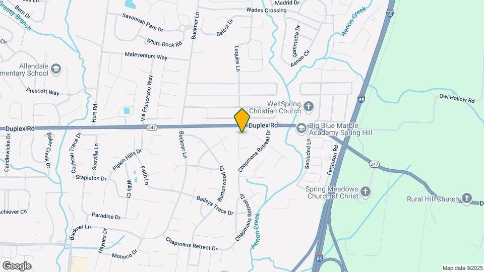 1718 Stephenson Ln Map and Location Details