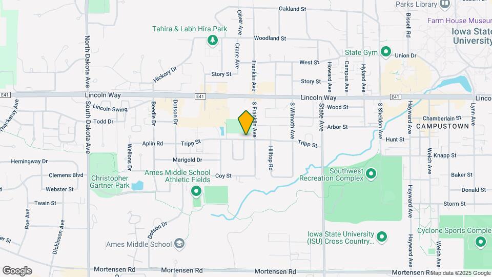 3413 Tripp St Map and Location Details