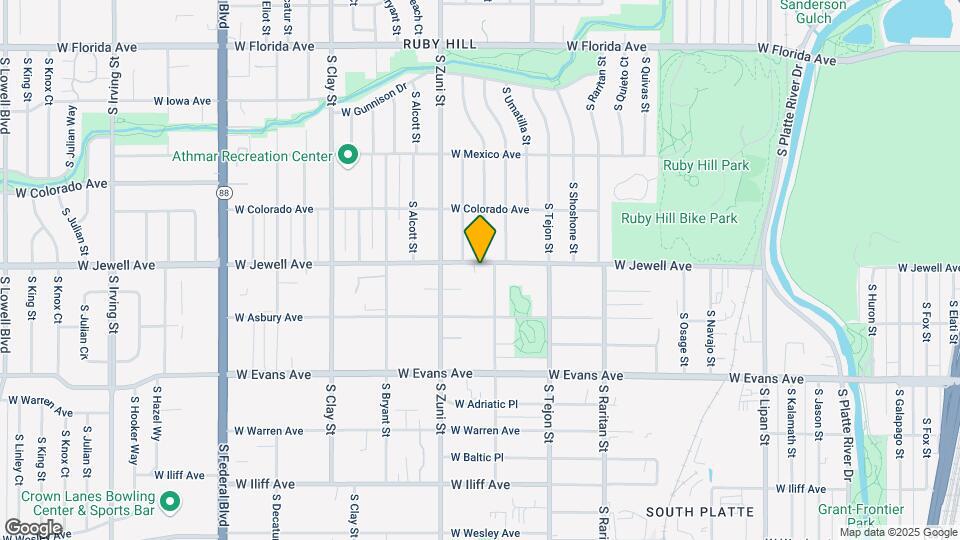 2230-2242 W Jewell Ave Map and Location Details