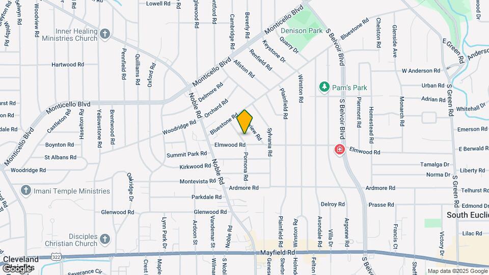 1175 Pomona Rd Map and Location Details