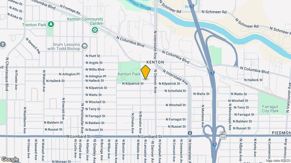 2121-2125-2125 N Kilpatrick St Map and Location Details