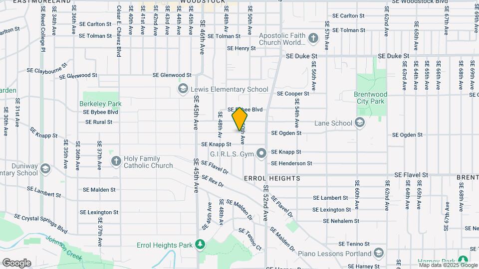 4990 SE Ogden St Map and Location Details