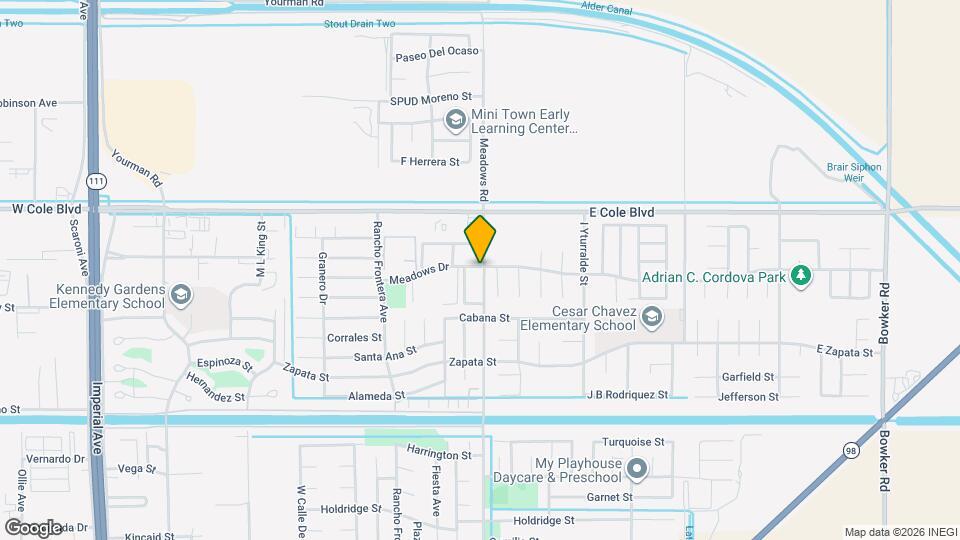 Calexico Family Apartments Map and Location Details