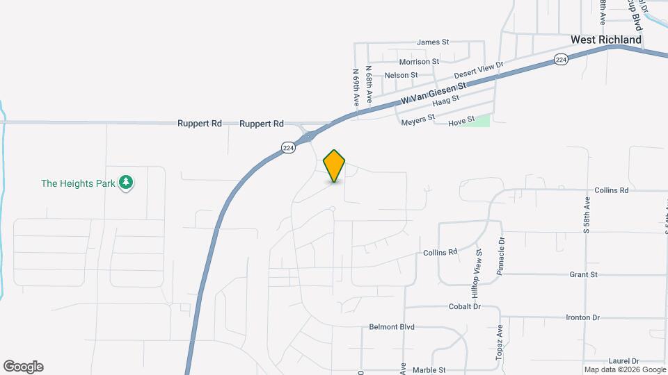 374 Bedrock Loop Map and Location Details