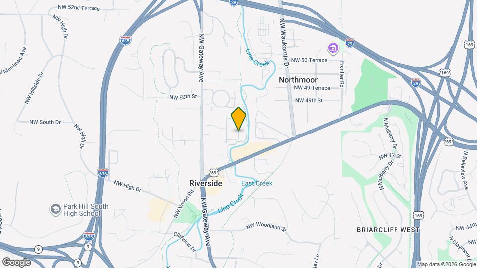 4818 NW Homestead Terrace Map and Location Details
