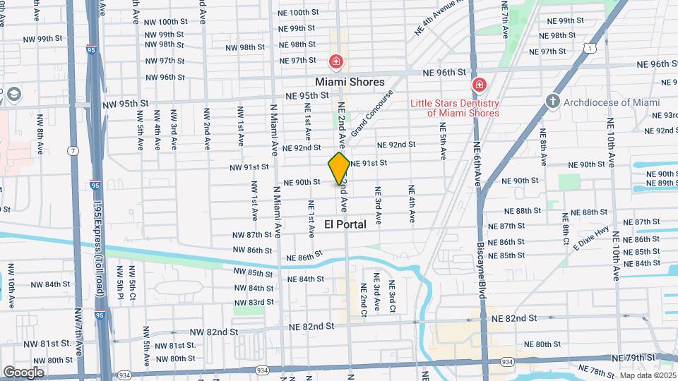8940-8970 NE 2nd Ave Mapa y Detalles de la Ubicación